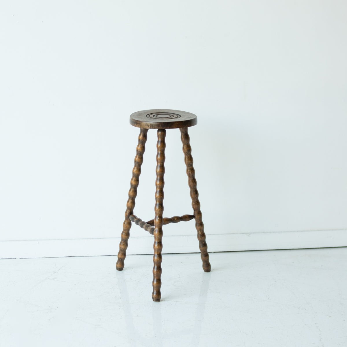 Tall Spindle Stool - elsie green - furniture