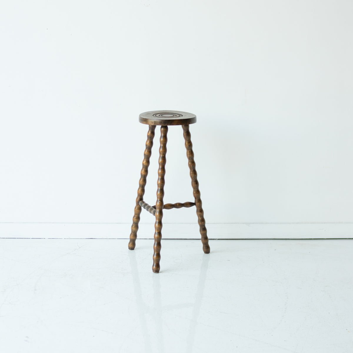 Tall Spindle Stool - elsie green - furniture