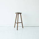 Tall Spindle Stool - elsie green - furniture