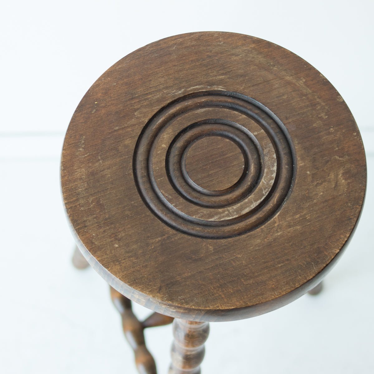 Tall Spindle Stool - elsie green - furniture