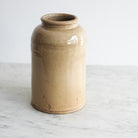 Tall Stoneware Mustard Crock - elsie green - the french kitchen