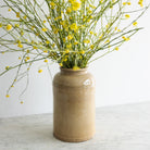 Tall Stoneware Mustard Crock - elsie green - the french kitchen