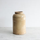Tall Stoneware Mustard Crock - elsie green - the french kitchen