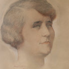 Tante Odile Portrait l Dated 1932 - elsie green - Decor