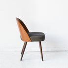 Tatra Dining Chair with Overdyed Linen Seat | Antonin Suman - elsie green - furniture