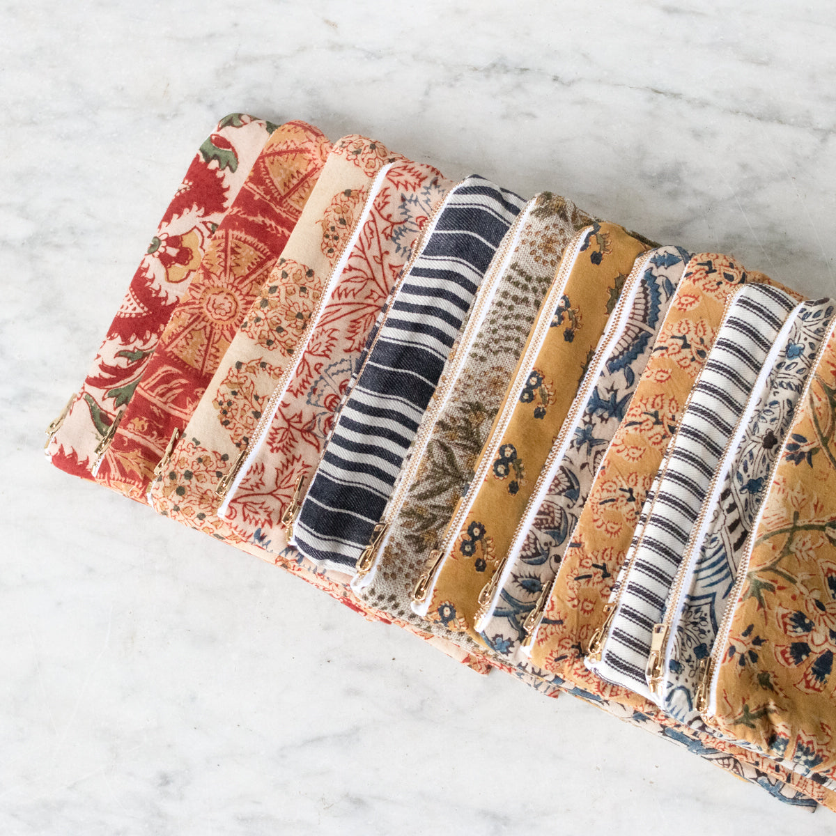 Limited Edition Zipper Pouch Small - elsie green