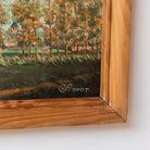 The Poplars Oil Painting | Perrot - elsie green - art