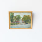 Theatre Marigny Paris Painting | Dated 1952 - elsie green - art