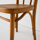 Thonet Bentwood Cane Dining Chair - elsie green - furniture