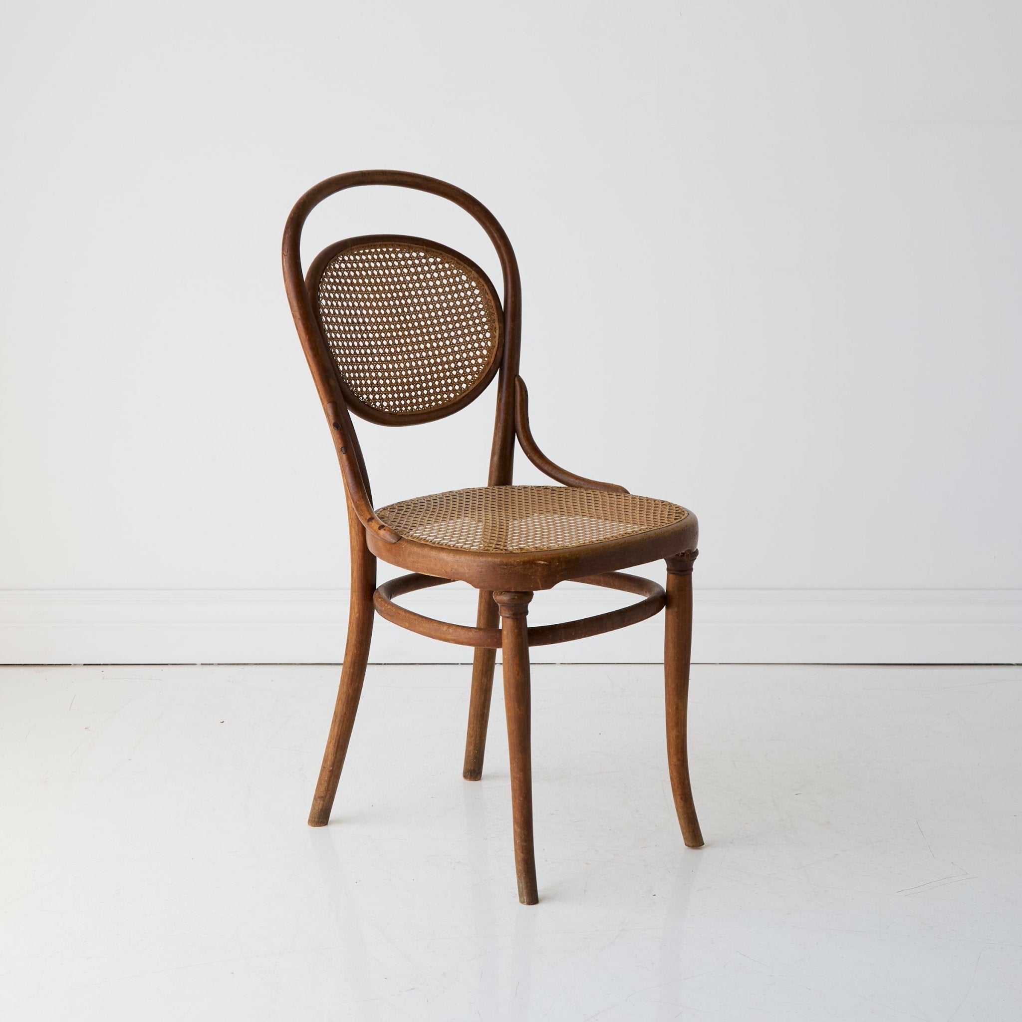 Thonet N11 Cane Dining Chair - elsie green - furniture