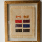 Thread Swatches Watercolor Painting | Dated 1895 - elsie green - art
