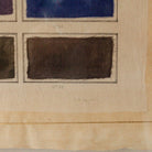 Thread Swatches Watercolor Painting | Dated 1895 - elsie green - art