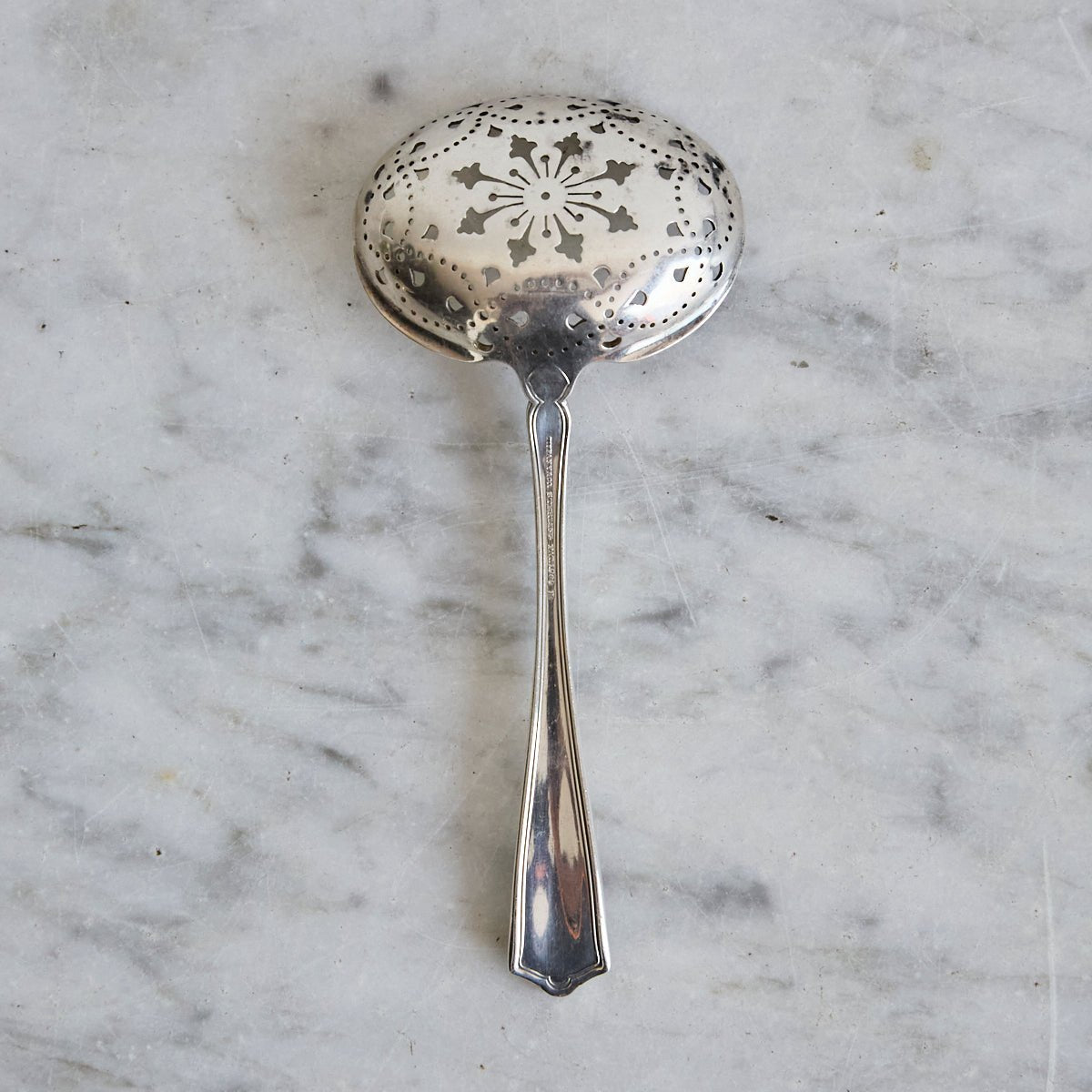 Tiffany and Co. Sterling Sugar Spoon and Paul Revere Silver Bowl | The Patrick Orbe Collection - elsie green - the french kitchen