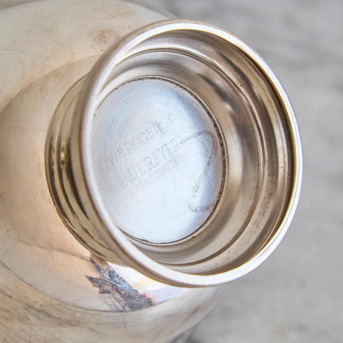 Tiffany and Co. Sterling Sugar Spoon and Paul Revere Silver Bowl | The Patrick Orbe Collection - elsie green - the french kitchen