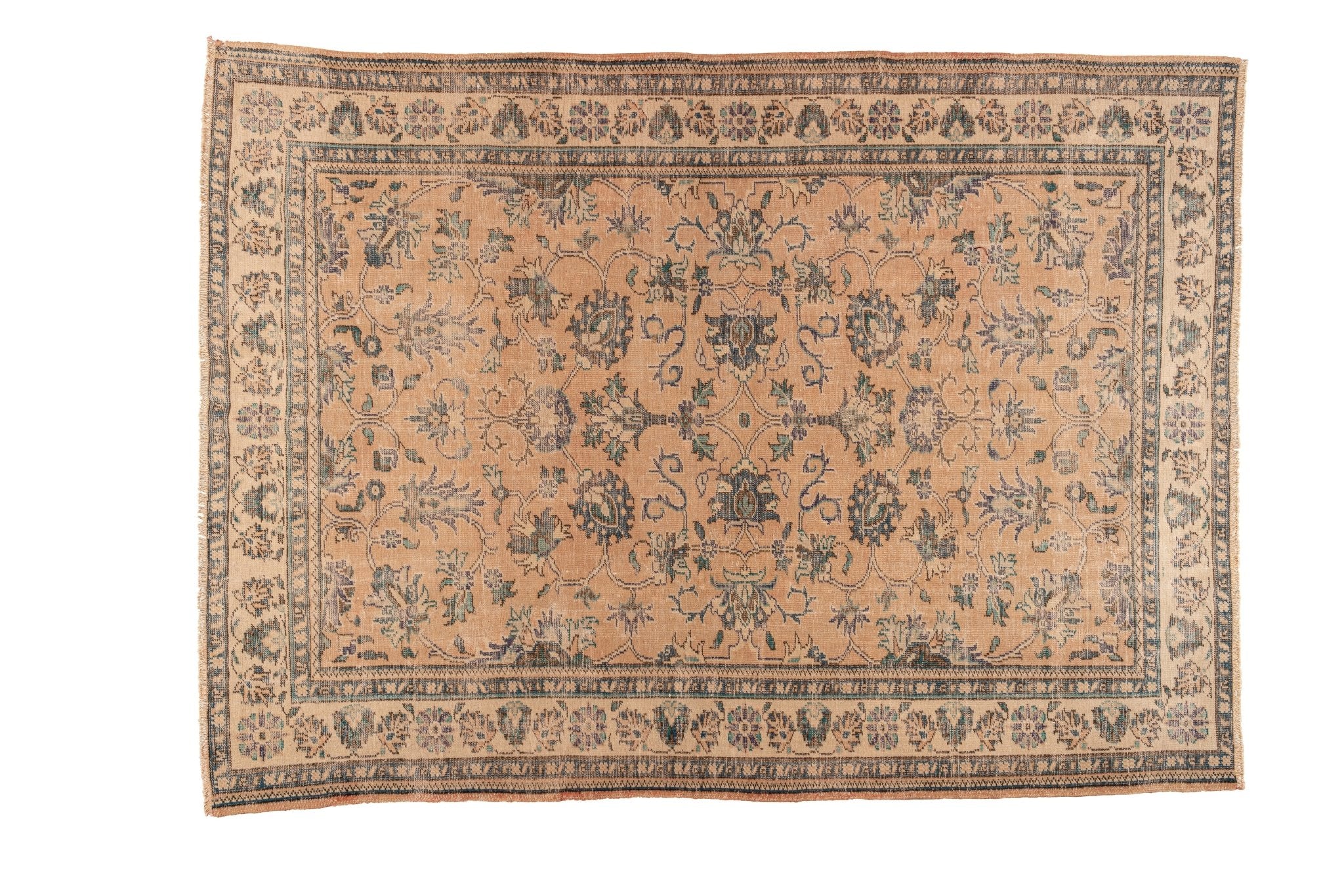 Toulon Vintage Rug | 7'7" x 10'5" - elsie green - textiles