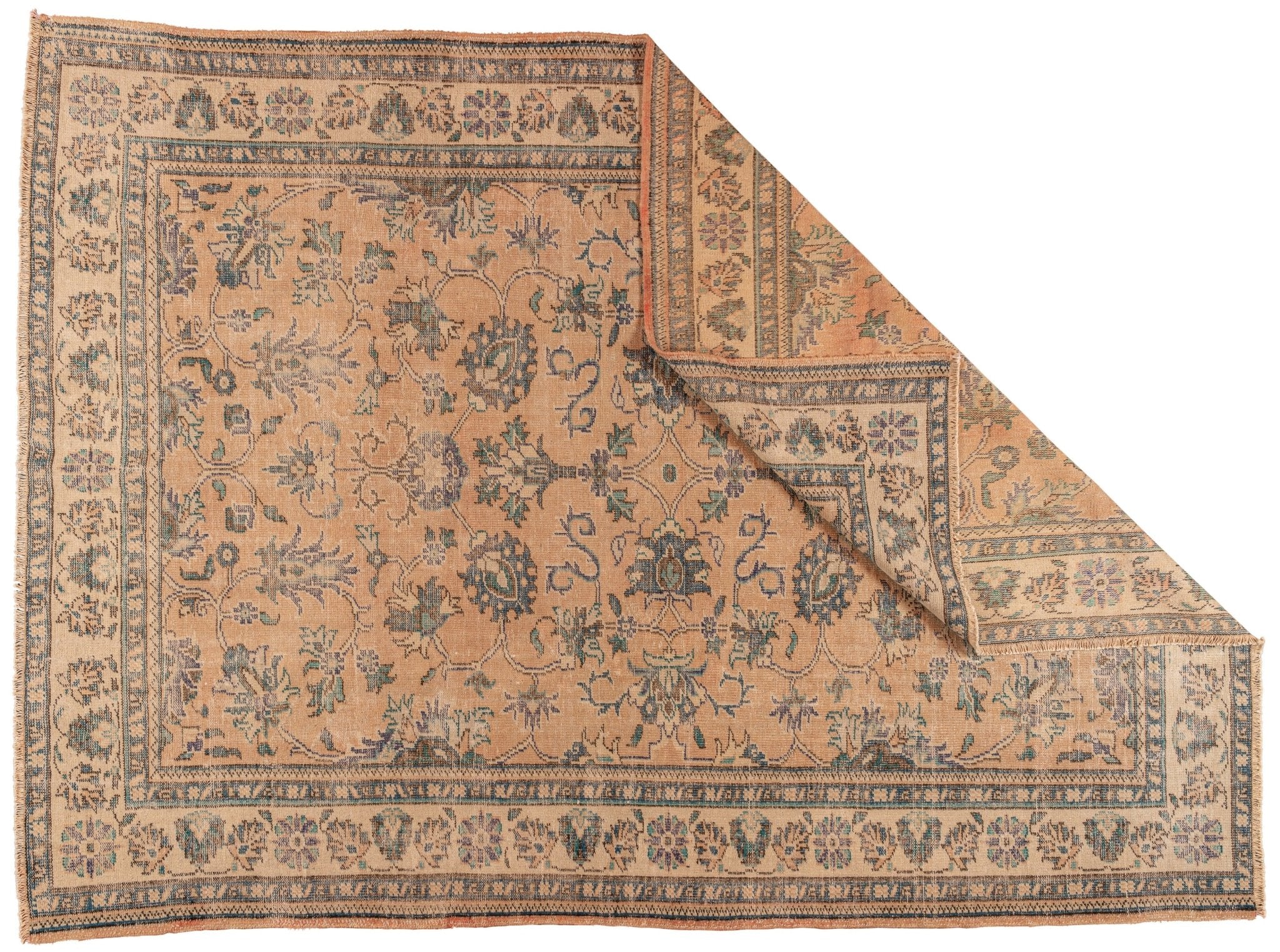 Toulon Vintage Rug | 7'7" x 10'5" - elsie green - textiles