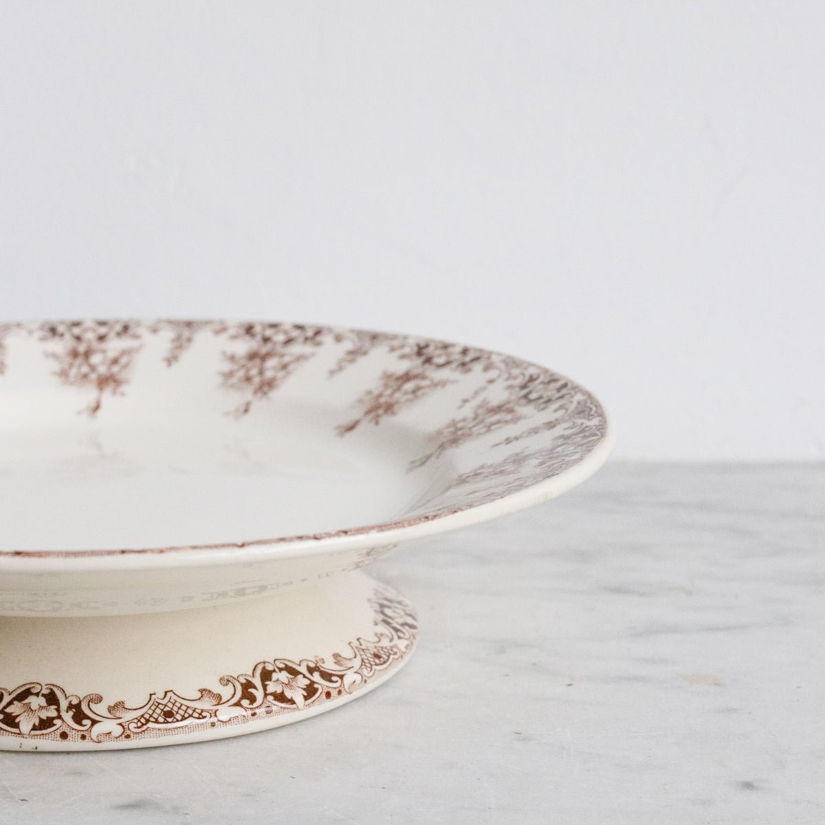 Transferware Cake Plate - elsie green - The French Kitchen