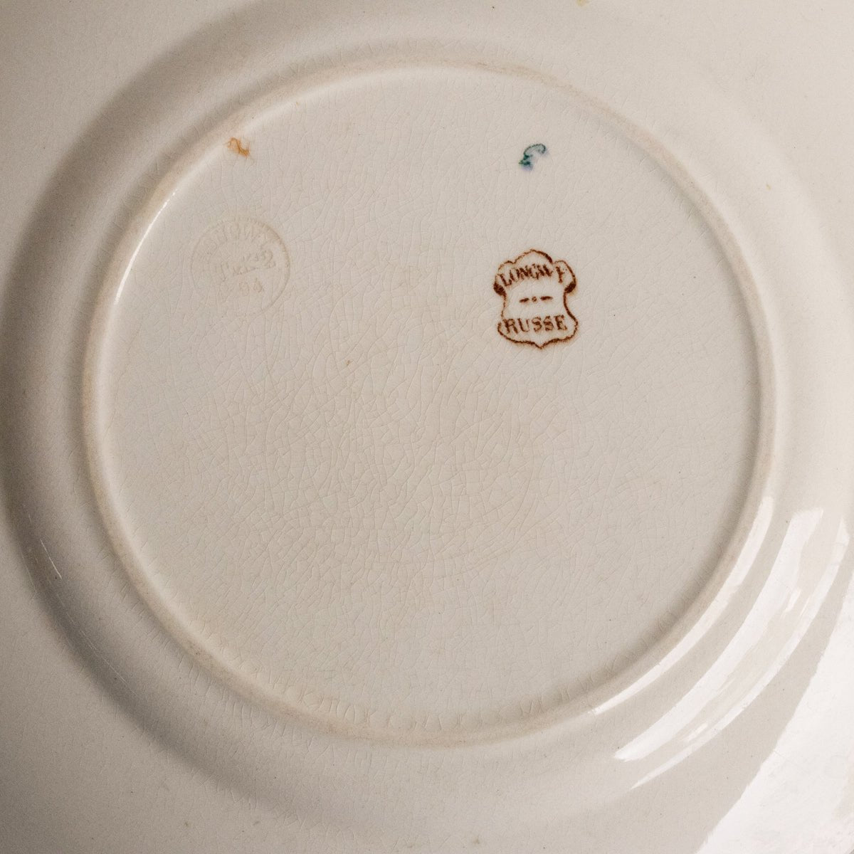 Transferware Dinner Plate Set of 4 - elsie green - the french kitchen