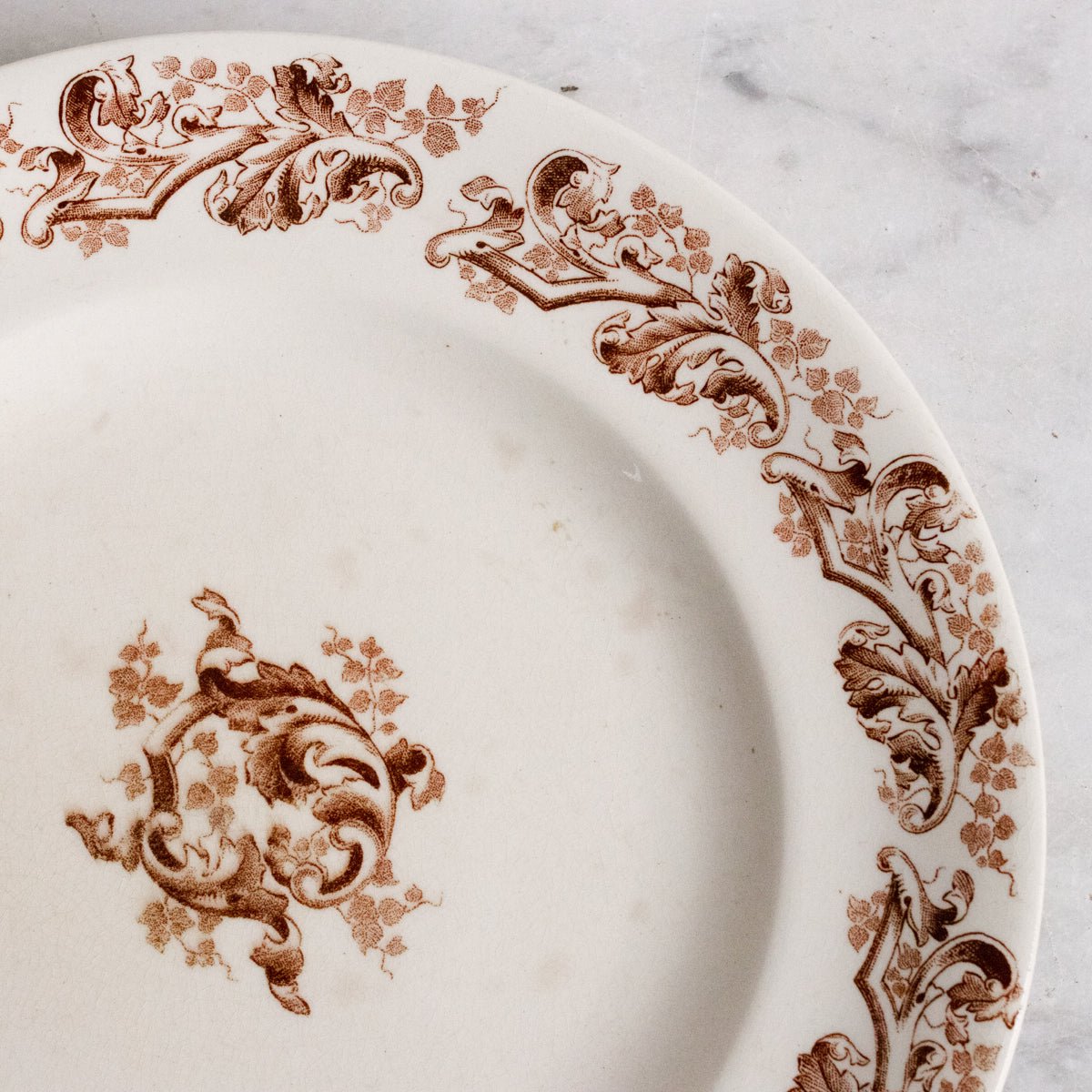 Transferware Dinner Plate Set of 4 - elsie green - the french kitchen