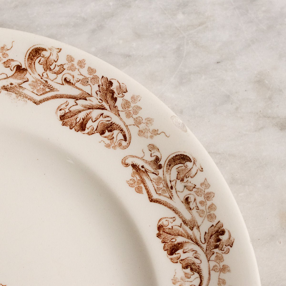Transferware Dinner Plate Set of 4 - elsie green - the french kitchen