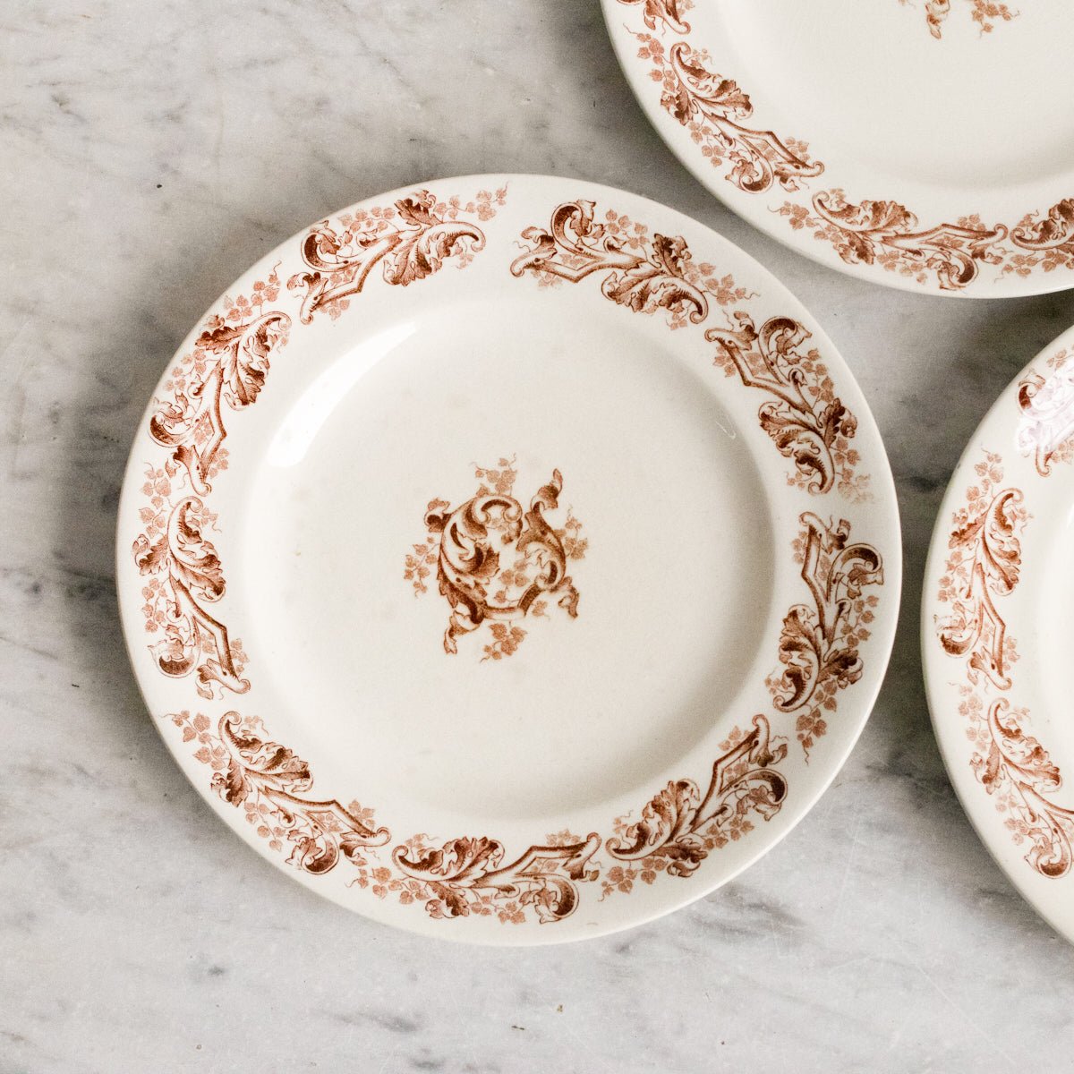 Transferware Dinner Plate Set of 4 - elsie green - the french kitchen