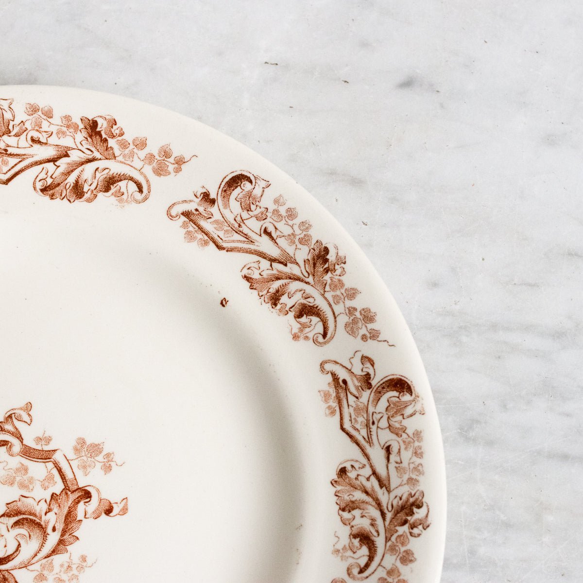 Transferware Dinner Plate Set of 4 - elsie green - the french kitchen