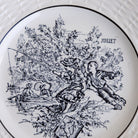 Transferware Les Mois Conversation Plate Set of 5 - elsie green - the french kitchen