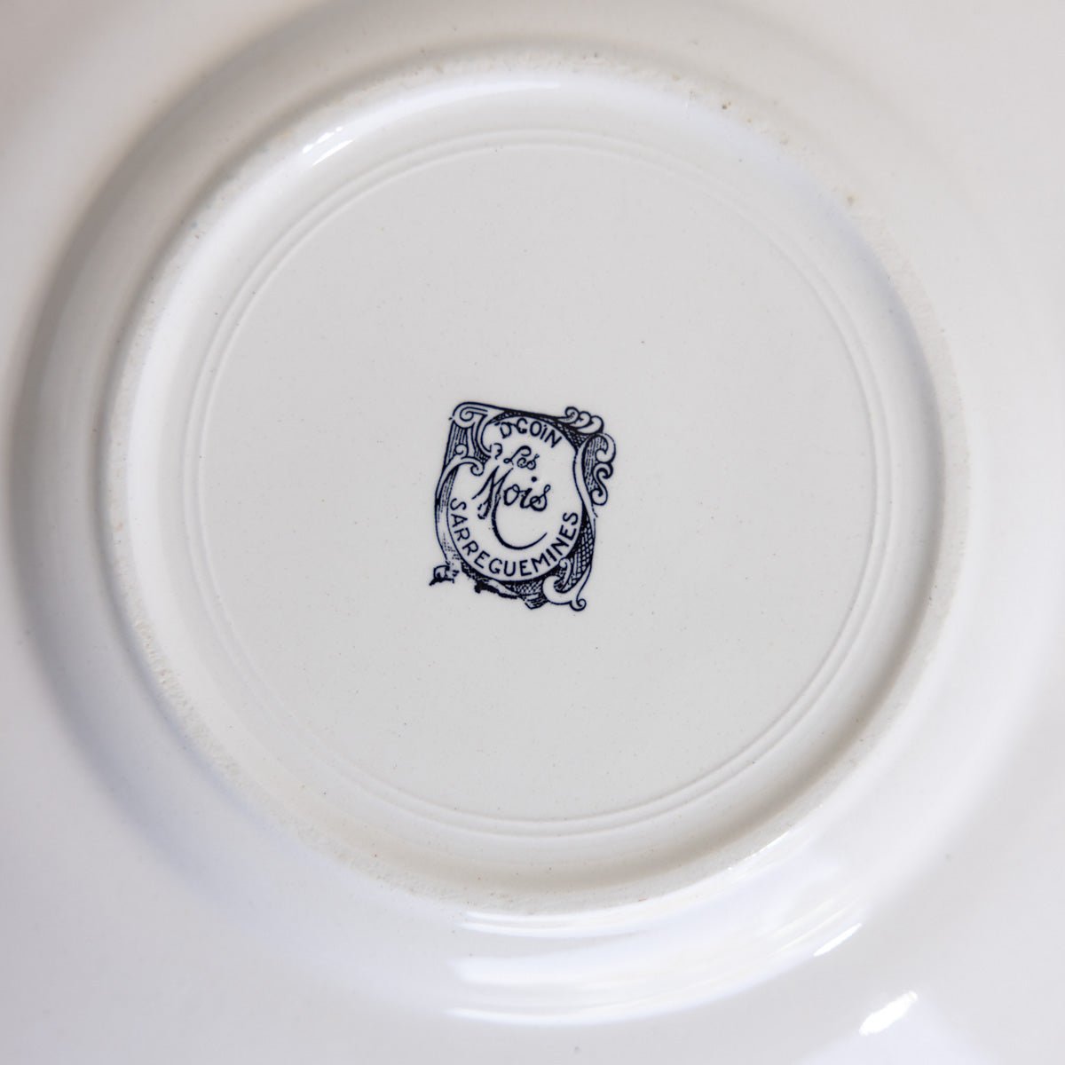 Transferware Les Mois Conversation Plate Set of 5 - elsie green - the french kitchen