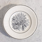 Transferware Les Mois Conversation Plate Set of 5 - elsie green - the french kitchen