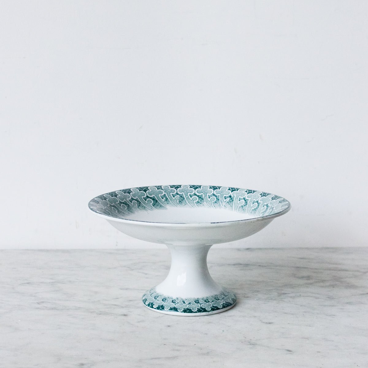 Transferware Pedestal Bowl - elsie green - the french kitchen