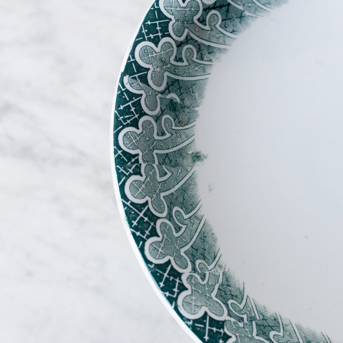 Transferware Pedestal Bowl - elsie green - the french kitchen