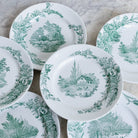 Transferware Plate With Ducks Set Of 12 - elsie green - The French Kitchen