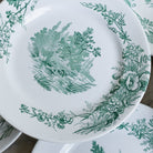 Transferware Plate With Ducks Set Of 12 - elsie green - The French Kitchen