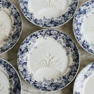 Transferware Recamier Artichoke Plate Set of 6 - elsie green - the french kitchen