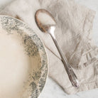 Transferware Serving Bowl & Christofle Serving Spoon - elsie green - The French Kitchen