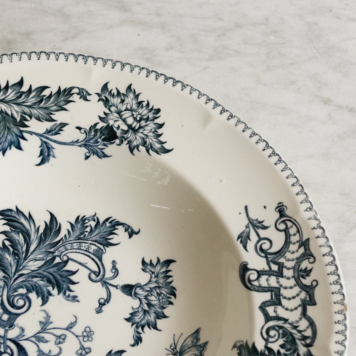 Transferware Serving Bowl - elsie green - the french kitchen