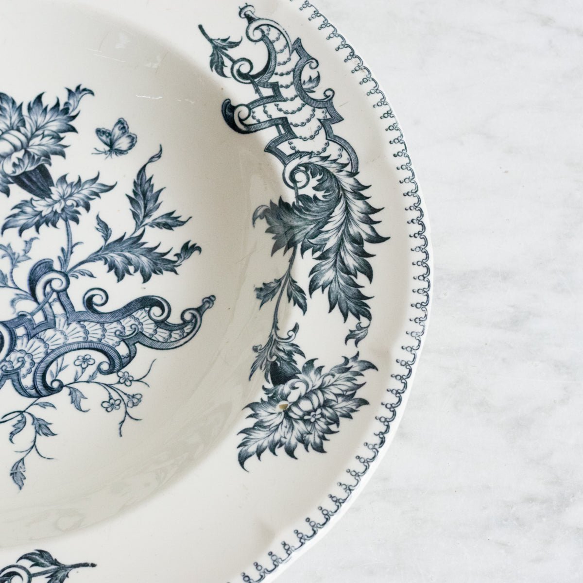 Transferware Serving Bowl - elsie green - the french kitchen