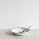 Transferware Serving Bowl with Silver Serving Spoon - elsie green - The French Kitchen