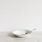 Transferware Serving Bowl with Silver Serving Spoon - elsie green - The French Kitchen