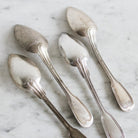 Transferware Serving Bowl with Silver Serving Spoon - elsie green - The French Kitchen