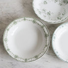 Transferware Serving Bowl with Silver Serving Spoon - elsie green - The French Kitchen