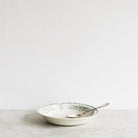Transferware Serving Bowl with Silver Serving Spoon - elsie green - The French Kitchen