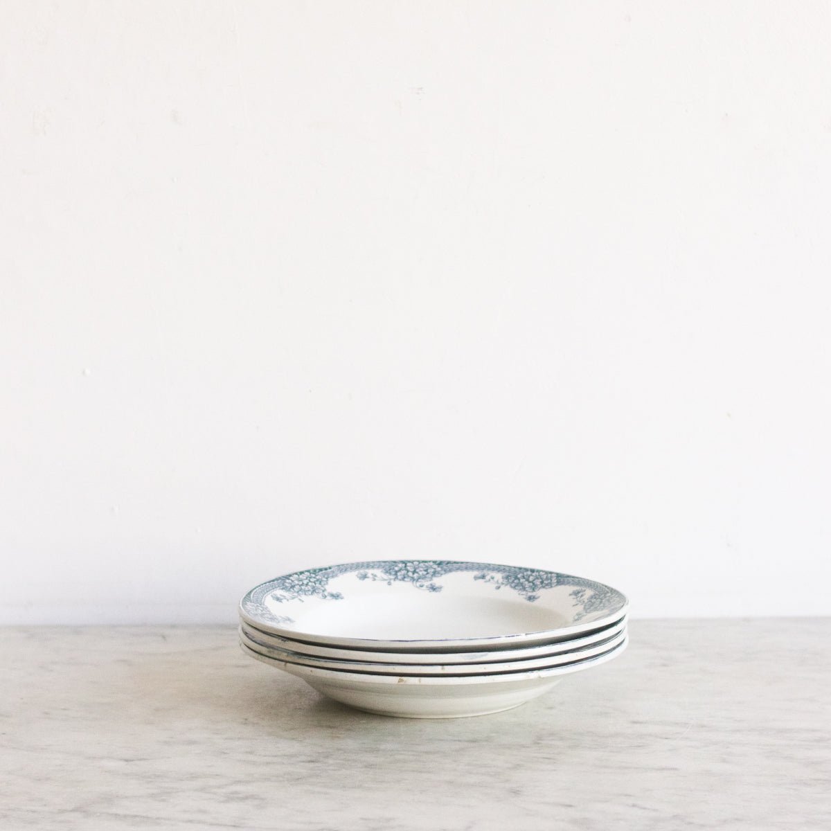 Transferware Soup Bowl Set of 4 - elsie green - the french kitchen