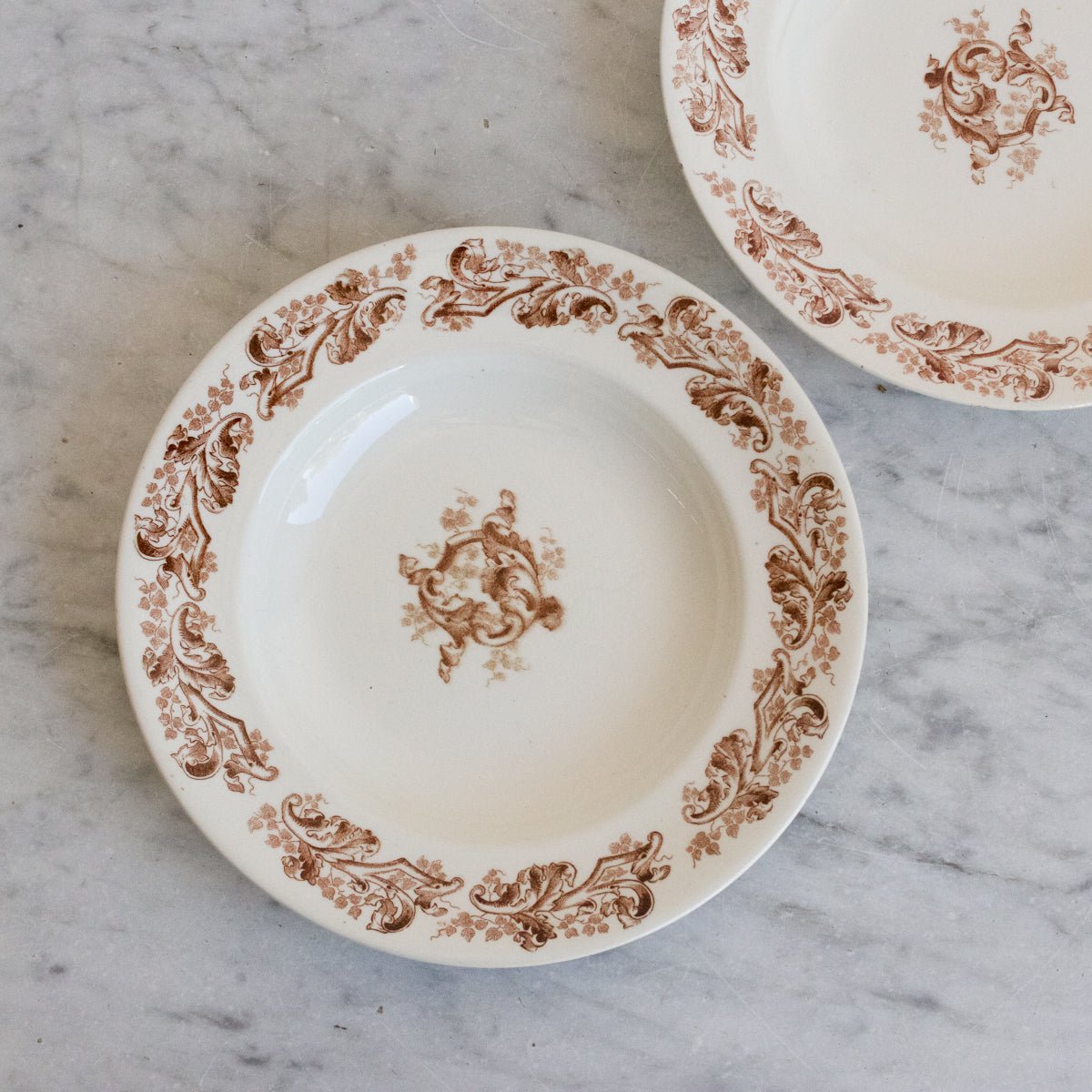 Transferware Soup Bowl Set of 4 - elsie green - the french kitchen