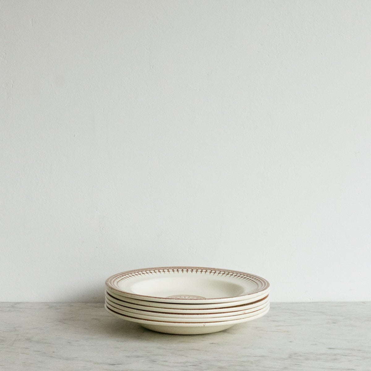 Transferware Soup Bowl Set of 6 - elsie green - The French Kitchen