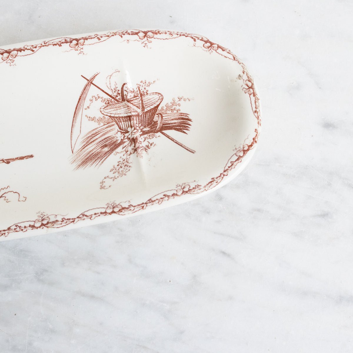 Transferware Spoon Rest - elsie green - The French Kitchen