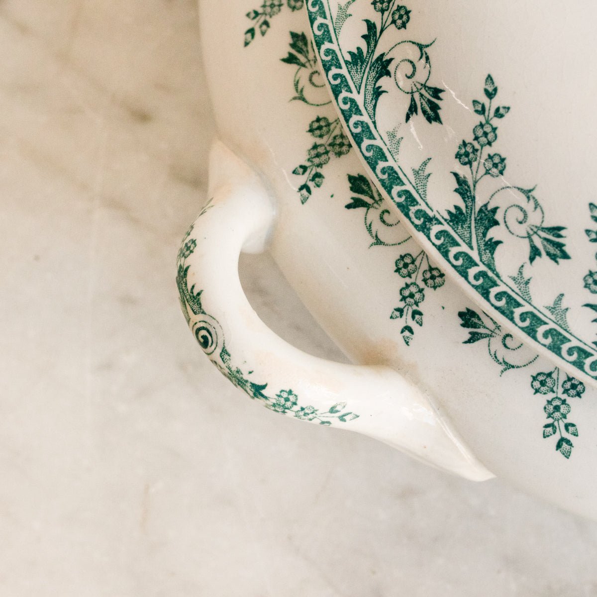 Transferware Tureen and Serving Bowl - elsie green - The French Kitchen