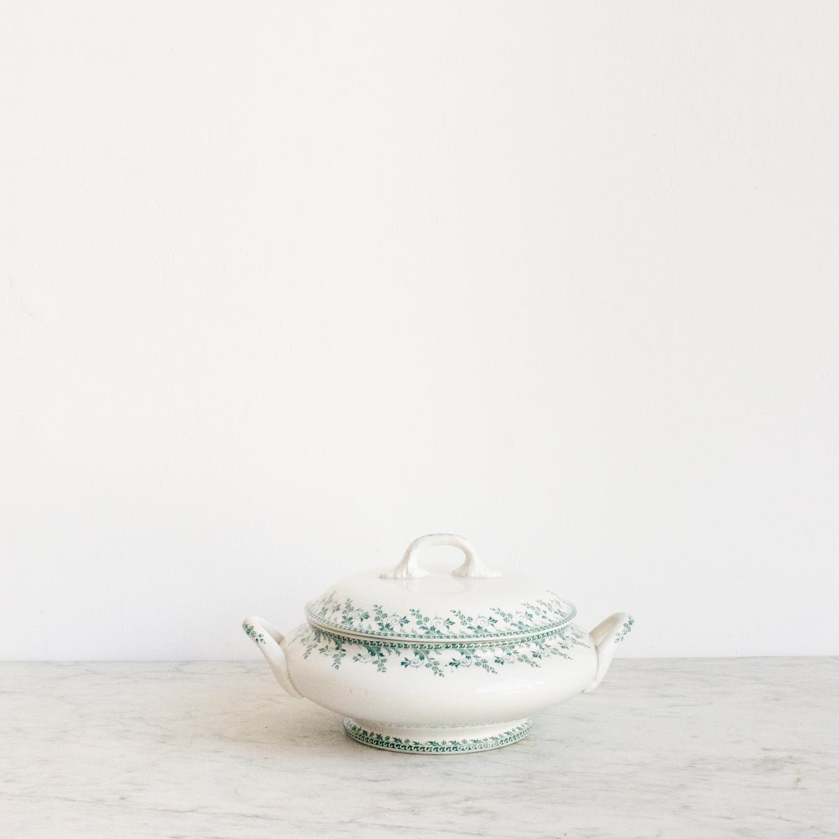 Transferware Tureen and Serving Bowl - elsie green - The French Kitchen