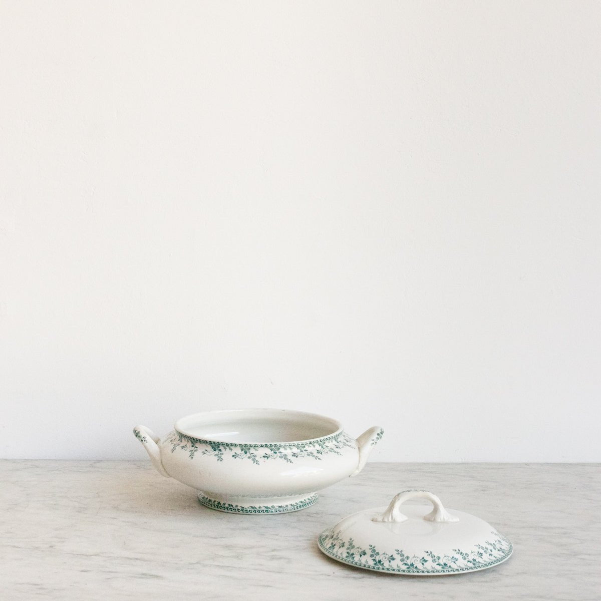 Transferware Tureen and Serving Bowl - elsie green - The French Kitchen