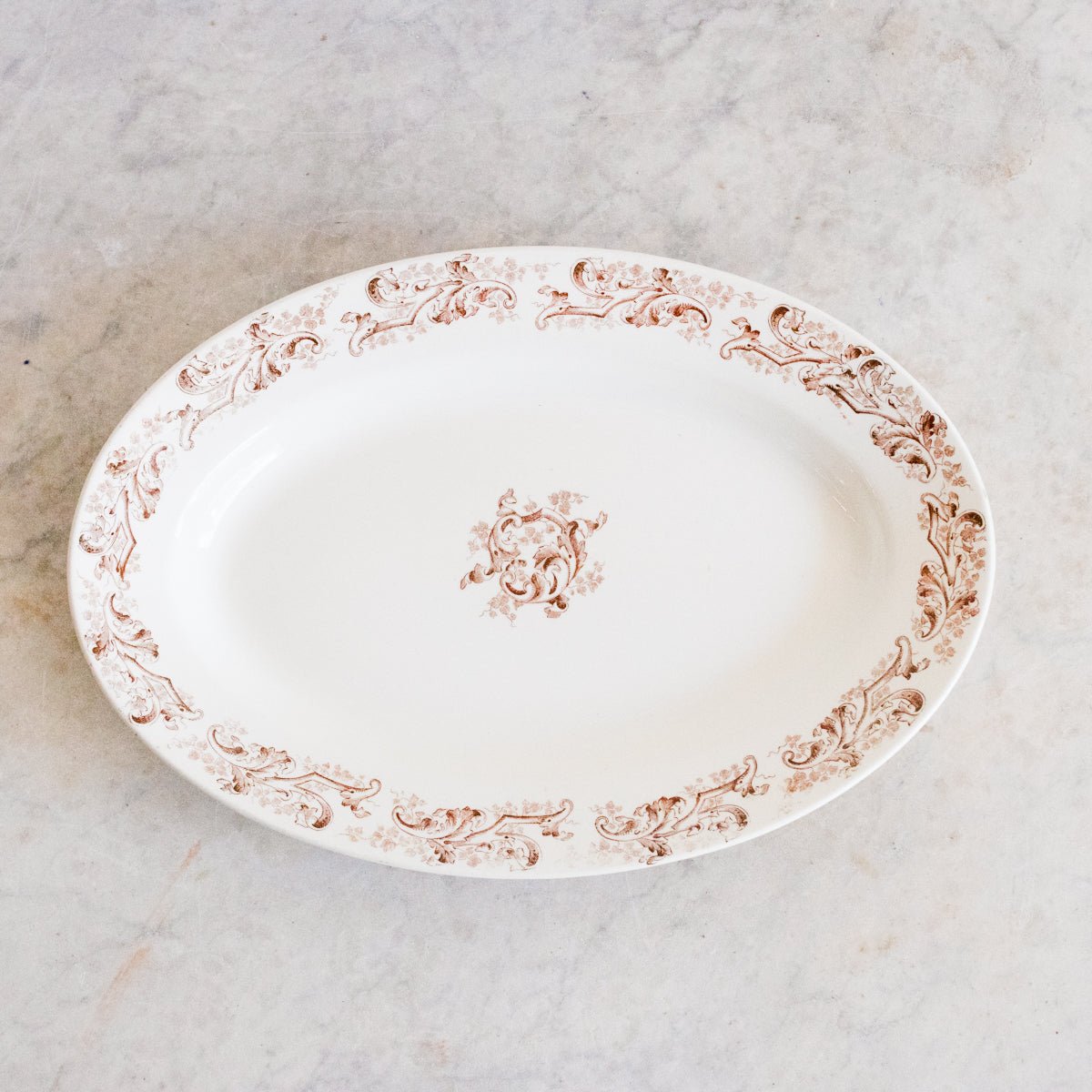 Transferware Tureen & Oval Platter - elsie green - The French Kitchen